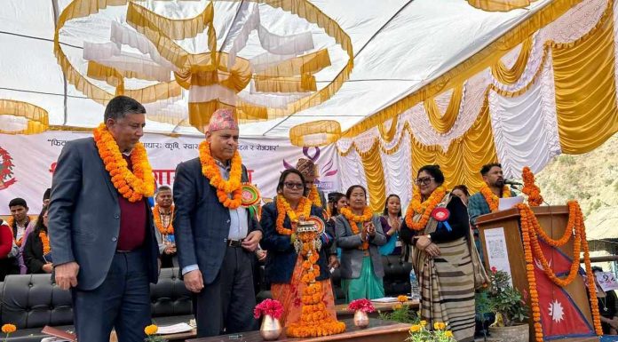 सिन्धुलीको मध्यपहाडी क्षेत्र फिक्कलमा प्रथम लगानी सम्मेलन सुरु (फोटो फिचरसहित)