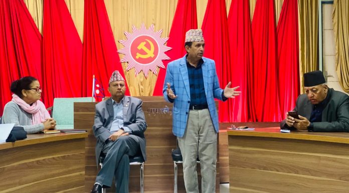 भूकम्पपीडितको उपचार र राहतमा जुटने एमाले जनसंगठन संयन्त्रको निर्णय, सरकारी ढिलाईप्रति गम्भीर ध्यानाकर्षण