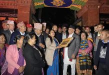 नेकपा एमालेका अध्यक्ष ओली काँक्रे विहारमा