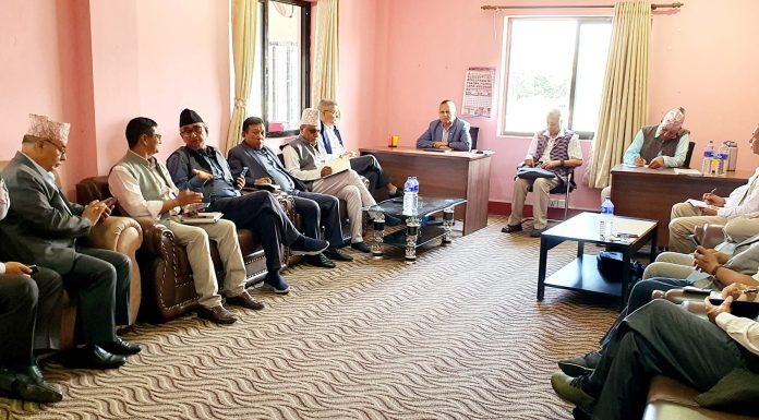 देशमा राजनीतिक अस्थिरता मच्चाएर लाभ लिन चाहने शक्तिहरूले टाउको उठाउन खोजे: एमाले महासचिव पोखरेल