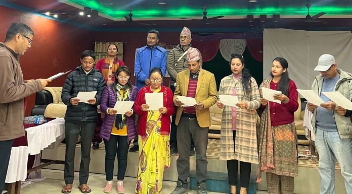 मानवअधिकार एलायन्स सिन्धुलीको अध्यक्षमा दुर्गाराज पौडेल निर्वाचित