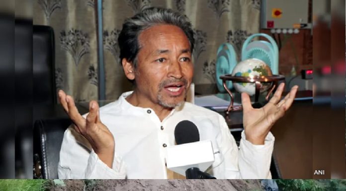 जेलबाट सोनम वाङ्चुकको सन्देश : राज्य प्राप्तिका लागि अहिंसात्मक संघर्ष जारी राखौं